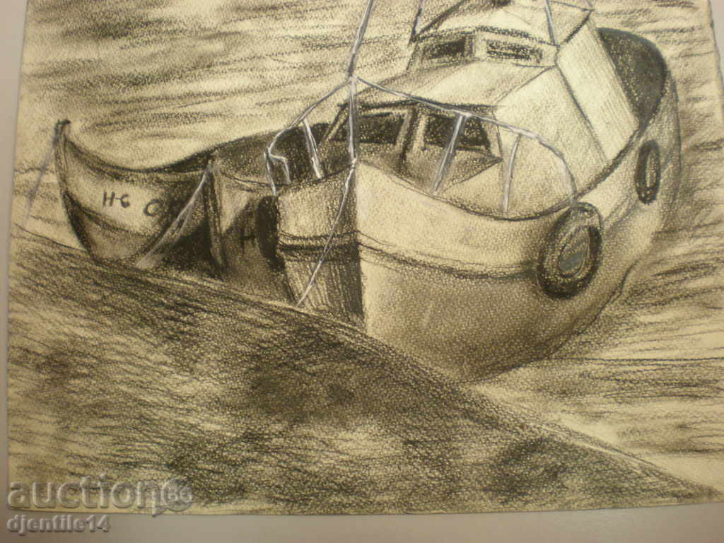 Pictură-cărbune.-Iva Vankova. cu preț € 25.00 | 48.90 BGN