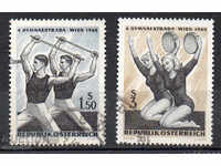 1965. Австрия. Празник на гимнастиката, Виена.
