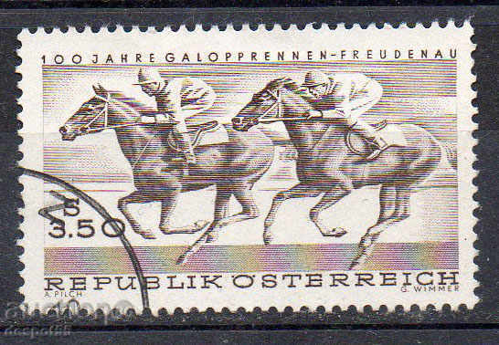 1968. Austria. 100 de ani de curse de cai în Froydanau.