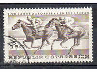 1968. Austria. 100 yrs horse racing at Freudenau.