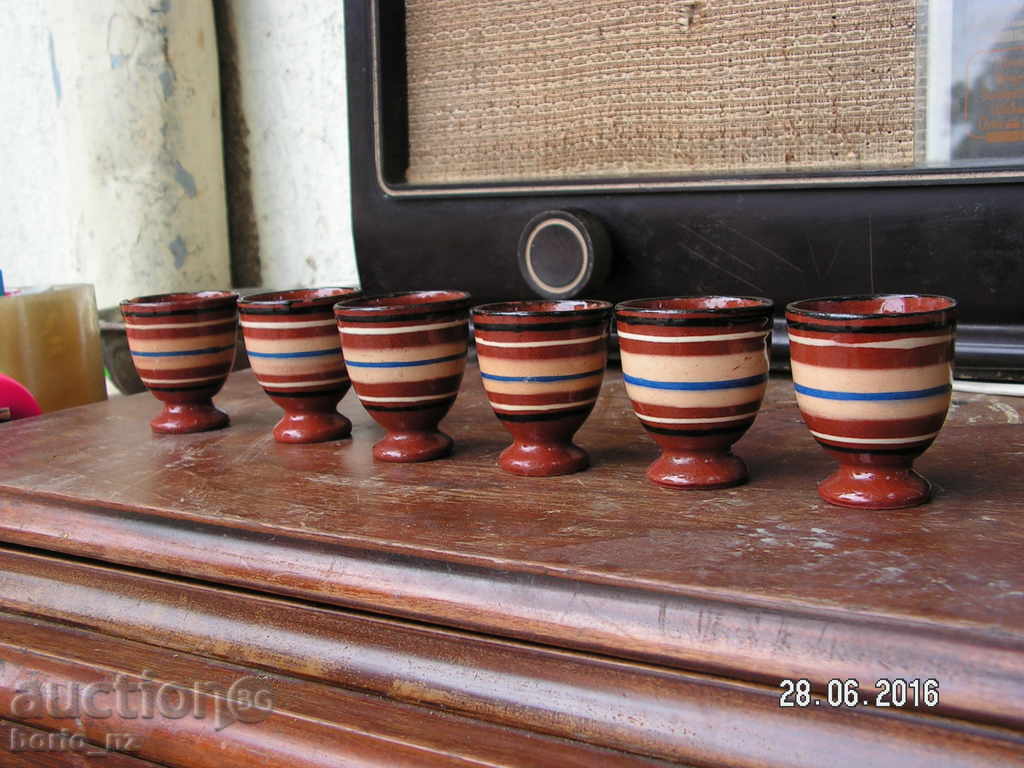 6621. STAR SERVICE FOR CRAZY GLAZED CERAMICS with price 10.00 BGN | € 5.11 6621. STAR SERVICE FOR CRAZY GLAZED CERAMICS with price 10.00 BGN | € 5.11