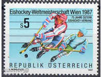 1987. Austria. Sport. Hochei pe gheață.