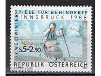 1988. Austria. St. Winter Sports Championships for the Disabled.
