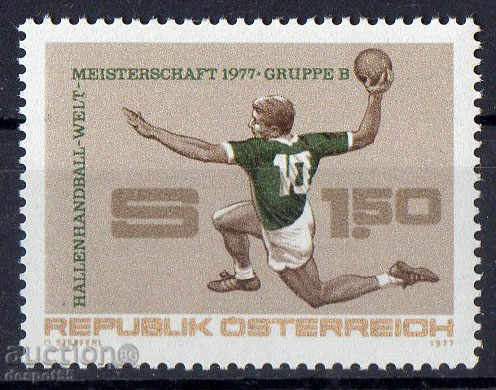 1977. Austria. Campionatul Mondial de Handbal.
