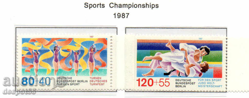 1987. Berlin. Sports.