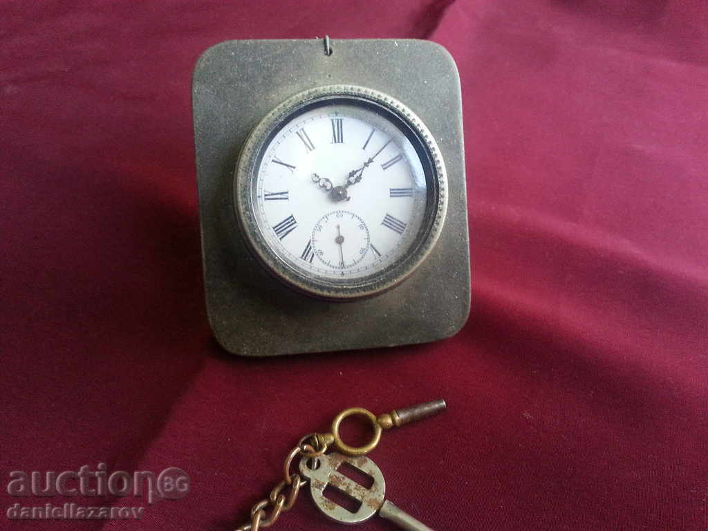 Absolutely Rare Old French Desktop Clock with Keyboards! with price 180.00 BGN | € 92.03 Absolutely Rare Old French Desktop Clock with Keyboards! with price 180.00 BGN | € 92.03