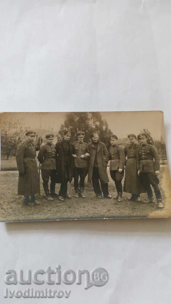 Postcard Soldiers and Sergeants