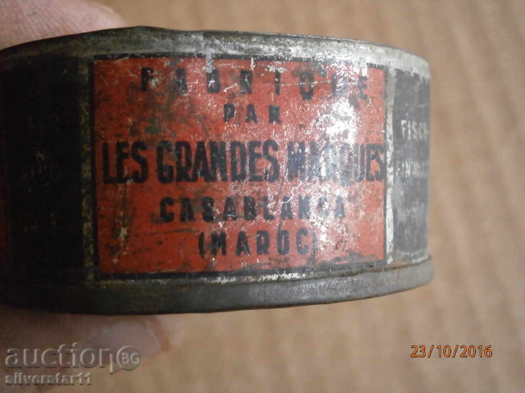 old metal CONTAINER SARDINI box - 5 old metal CONTAINER SARDINI box - 5