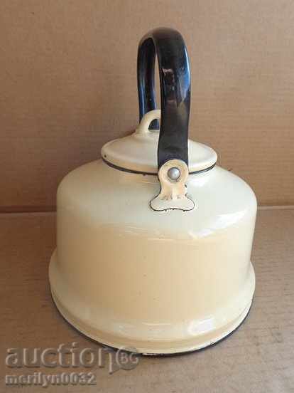 Delivery of Enamelled teapot kettle, enamel container, USSR Delivery of Enamelled teapot kettle, enamel container, USSR