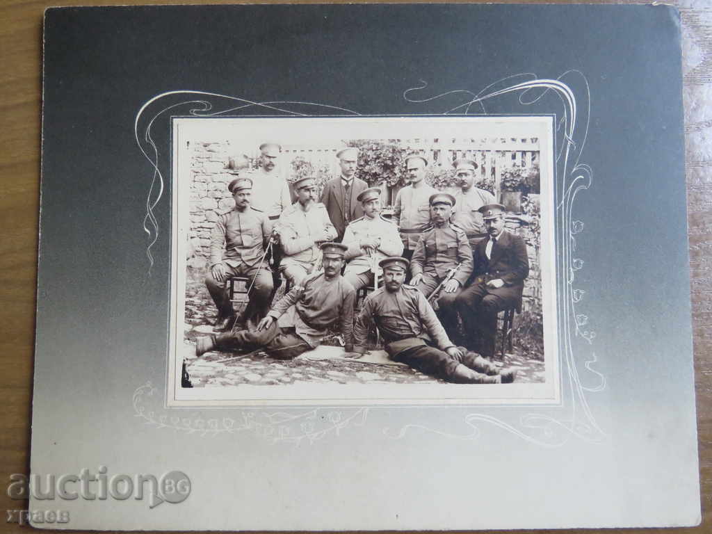 OLD PHOTO - CARDBOARD - MILITARY - 0200 with price 29.99 BGN | € 15.33 OLD PHOTO - CARDBOARD - MILITARY - 0200 with price 29.99 BGN | € 15.33