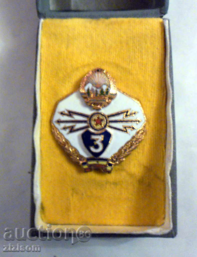 România Signal Corps specialist din clasa a 3-1970