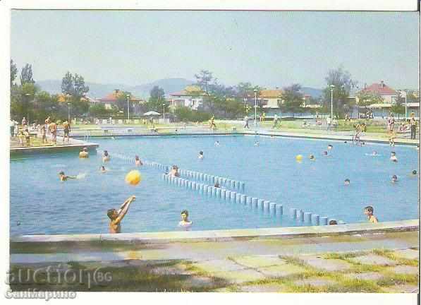 Καρτ ποστάλ Βουλγαρία Banya Κάρλοβο πισίνα ορυκτών *