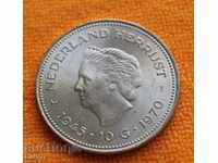 1970 - 10 Gulden Netherlands, Silver, TOP PRICE