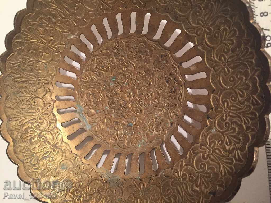 old bronze / copper vessel - 5