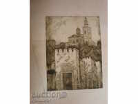 картина- отпечатък- В.Търново-Церевец