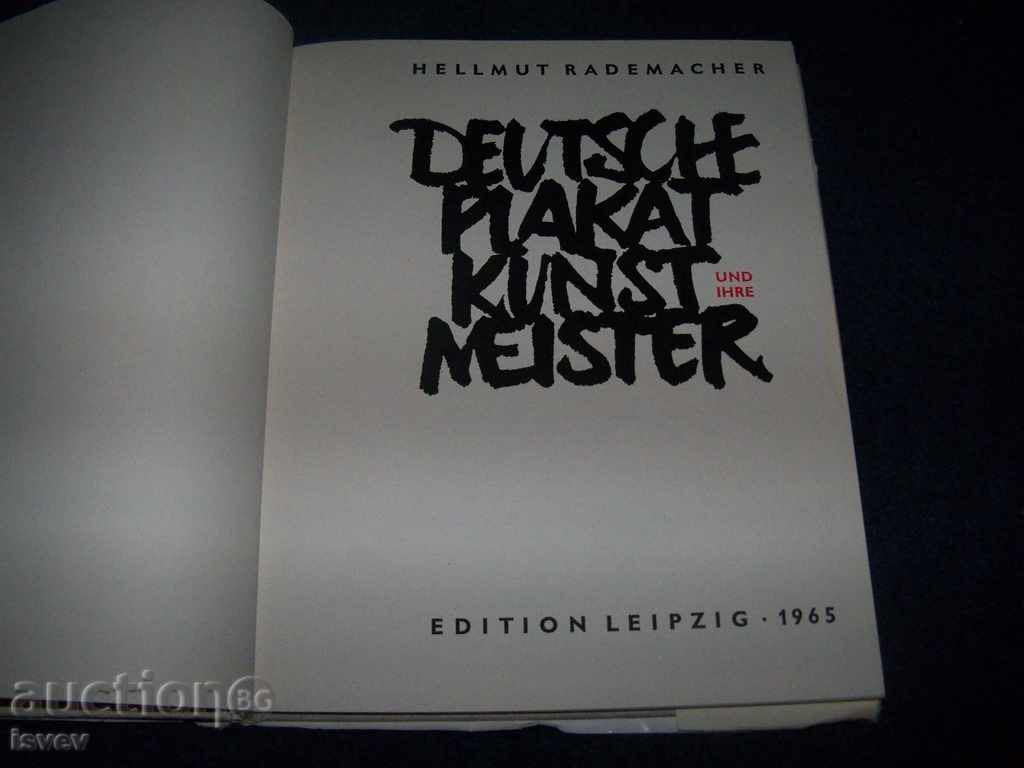 Album "German poster art and its masters" with price 75.00 BGN | € 38.35 Album "German poster art and its masters" with price 75.00 BGN | € 38.35