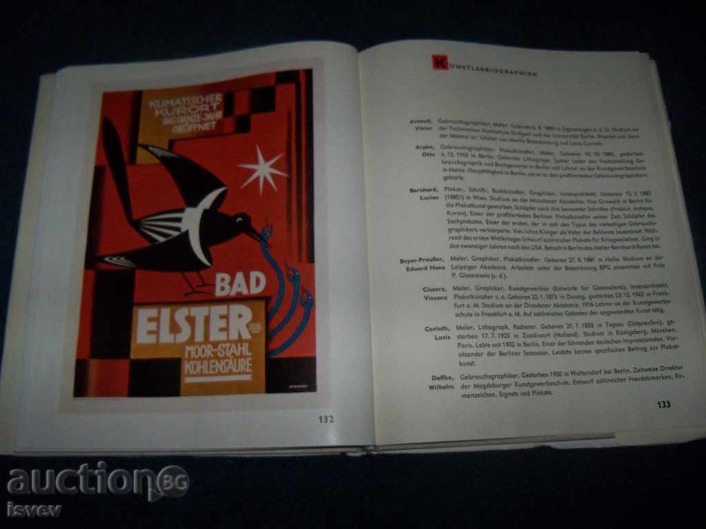 Album "German poster art and its masters" - 7 Album "German poster art and its masters" - 7