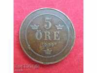 5 Jore 1904 Sweden & Norway