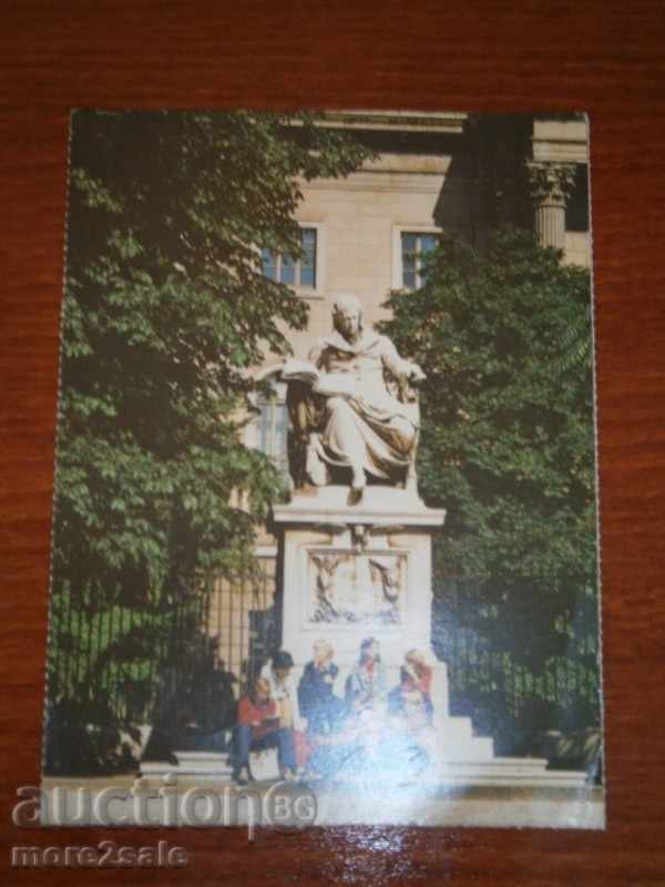 Картичка  - BERLIN DDR - БЕРЛИН ИЗТОЧНА ГЕРМАНИЯ - 1989 Г.