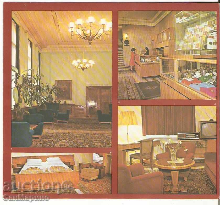 Advertising leaflet Plovdiv Interhotel Trimontium - 5 Advertising leaflet Plovdiv Interhotel Trimontium - 5