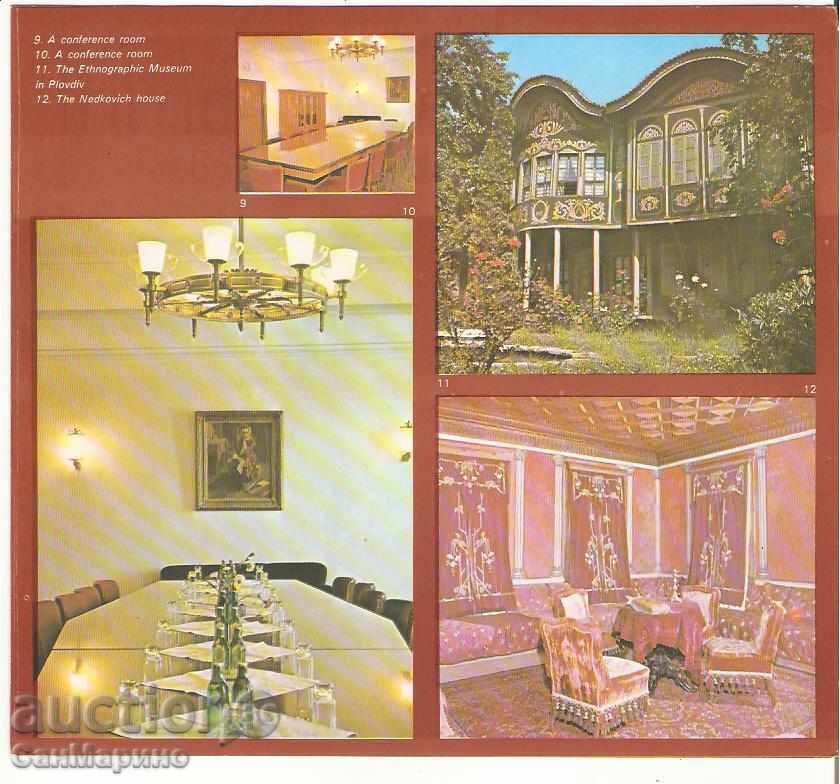 Advertising leaflet Plovdiv Interhotel Trimontium - 6 Advertising leaflet Plovdiv Interhotel Trimontium - 6