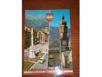 Postcard - INNSBRUCK - INSUBRUCK AUSTRIA - TRAVEL 1985