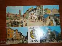 Κάρτα - JENA - DDR - ΓΕΡΜΑΝΙΑ - Ταξίδια 1982 Δ