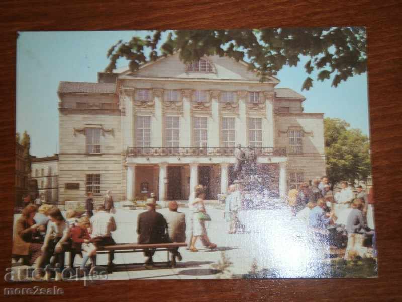 Card de WEIMAR - VEYMAR - GERMANIA - Turism 1984