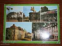 Card de Dresden - Dresden - Germania - Turism 1986
