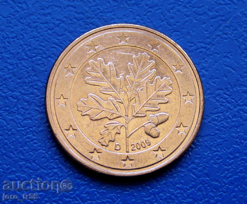 Germania 5 cenți euro cenți euro 2009 D