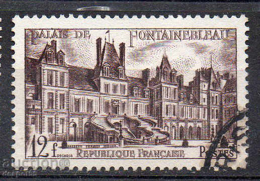 1951. Franța. Castelul Fontainbleau.
