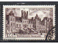 1951. Франция. Крепостта Fontainbleau.