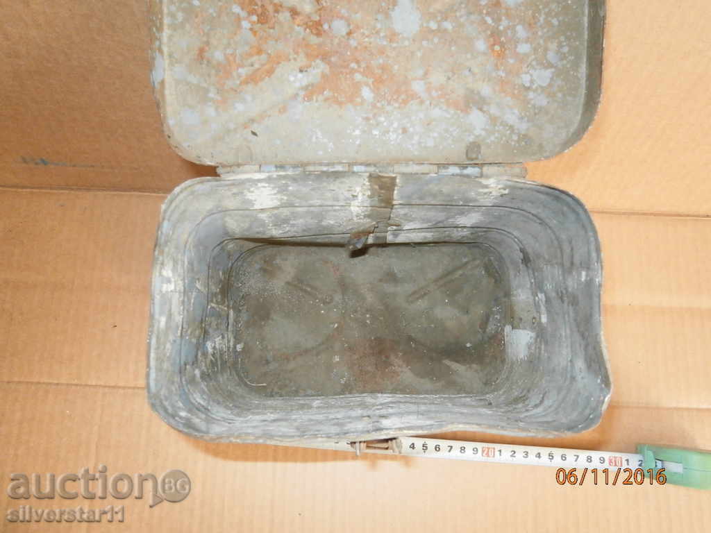 War Army Metal Box WW2 WWII - 5 War Army Metal Box WW2 WWII - 5