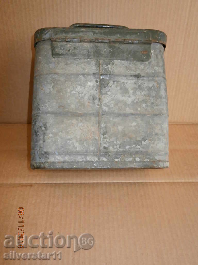 War Army Metal Box WW2 WWII - 6 War Army Metal Box WW2 WWII - 6