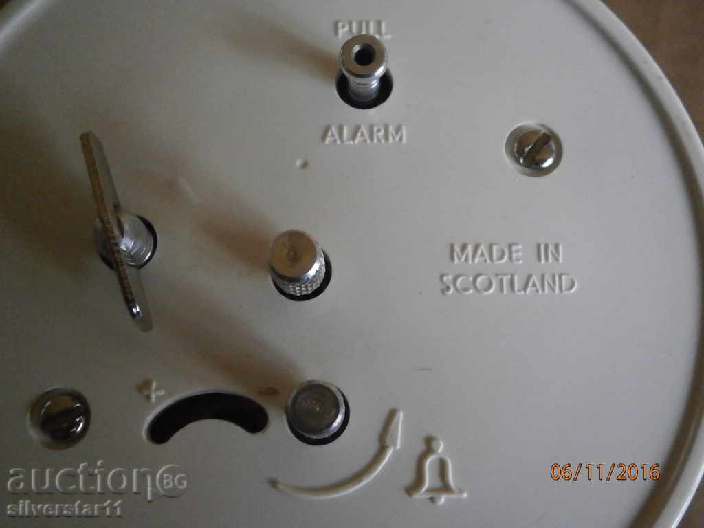 работещ будилник WESTCLOX SCOTLAND - 6 работещ будилник WESTCLOX SCOTLAND - 6