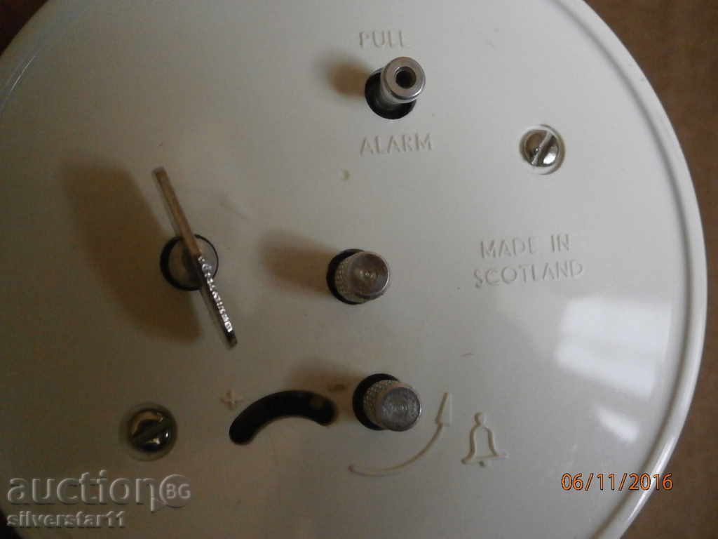 работещ будилник WESTCLOX SCOTLAND - 7 работещ будилник WESTCLOX SCOTLAND - 7