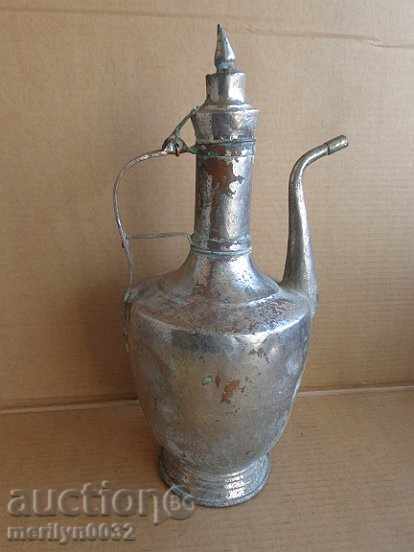 Old hibiscus, hunter, kettle, baker, copper pot with price 248.00 BGN | € 126.80 Old hibiscus, hunter, kettle, baker, copper pot with price 248.00 BGN | € 126.80