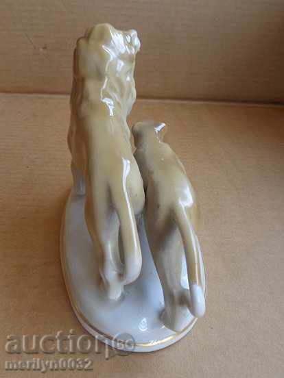 Porcelain figures, figure, statuette, porcelain, sculpture - 7