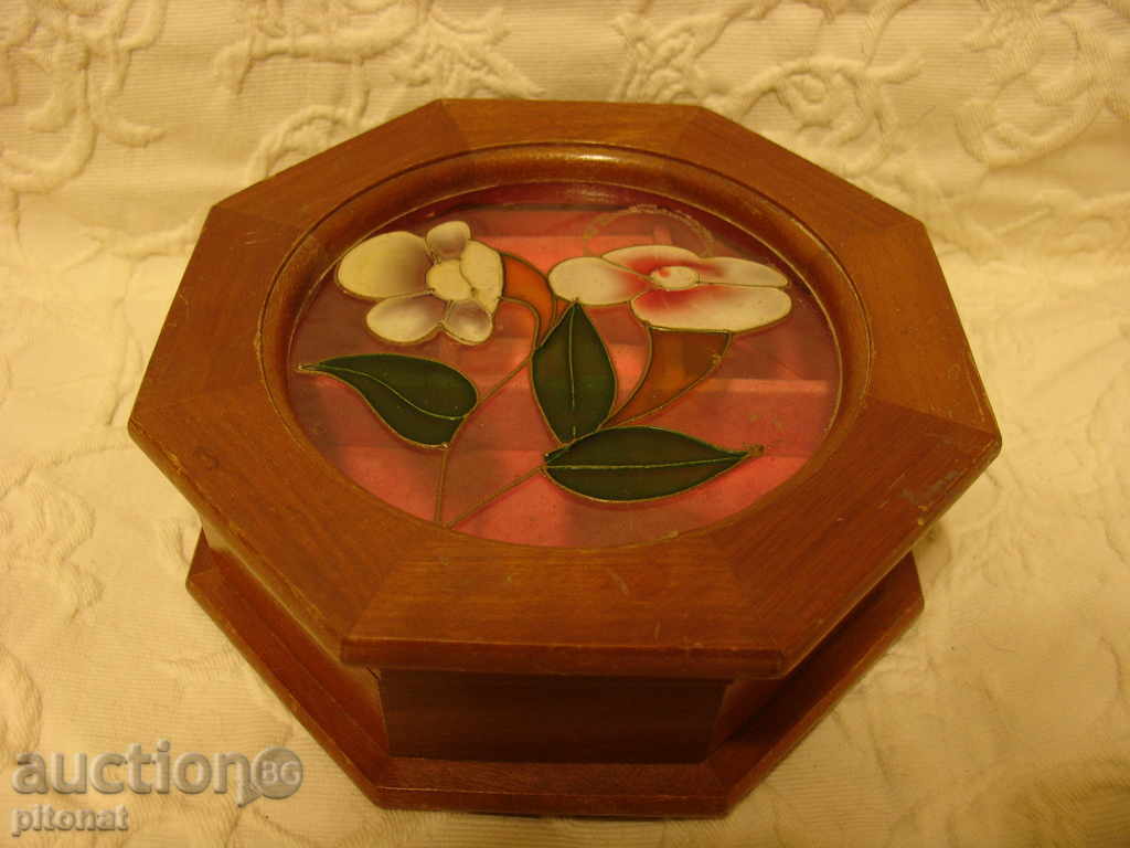 caseta de bijuterii vechi din Anglia