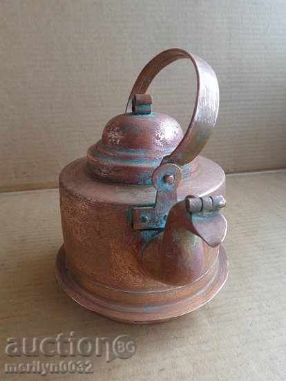 Licitație Ceainic vechi de aramă, vas de cafea vas de cupru vas de cupru vas de gumă