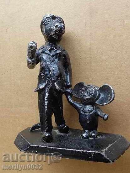 Statuette, figure figure piece of plastic Crocodile Gena Cheburashka - 5 Statuette, figure figure piece of plastic Crocodile Gena Cheburashka - 5