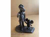 Statuetă, figură figurină plastică Crocodilul Gena Ceabușca