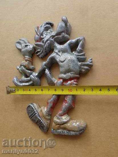 Auction  Statuette, figure figure piece of plastic Artwork of the USSR bas-relief