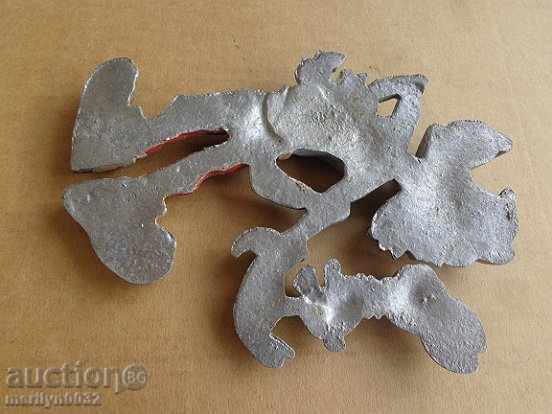 Statuette, figure figure piece of plastic Artwork of the USSR bas-relief - 5