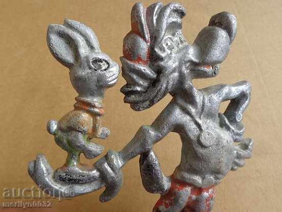 Statuette, figure figure piece of plastic Artwork of the USSR bas-relief - 6