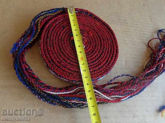 An old hand-knotted belt, belt, belt costume - 5 An old hand-knotted belt, belt, belt costume - 5