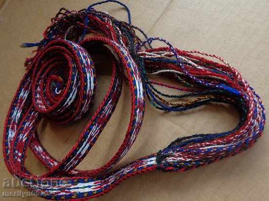 An old hand-knotted belt, belt, belt costume - 6 An old hand-knotted belt, belt, belt costume - 6