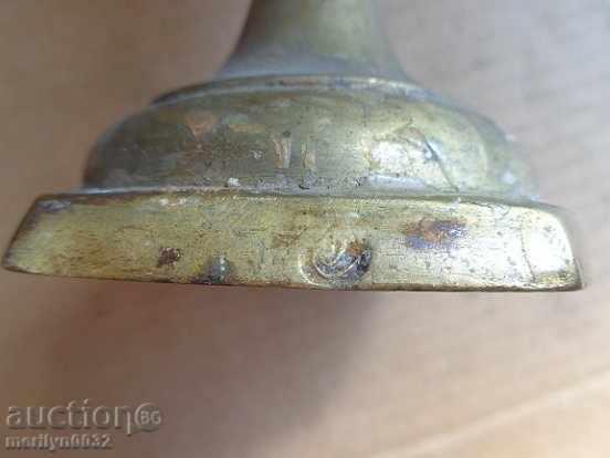 Delivery of Old bronze Ottoman candlestick, lamp, candelabra Delivery of Old bronze Ottoman candlestick, lamp, candelabra