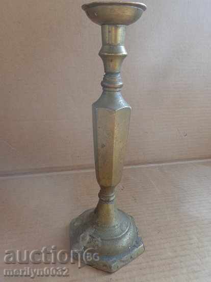 Old bronze Ottoman candlestick, lamp, candelabra - 6 Old bronze Ottoman candlestick, lamp, candelabra - 6