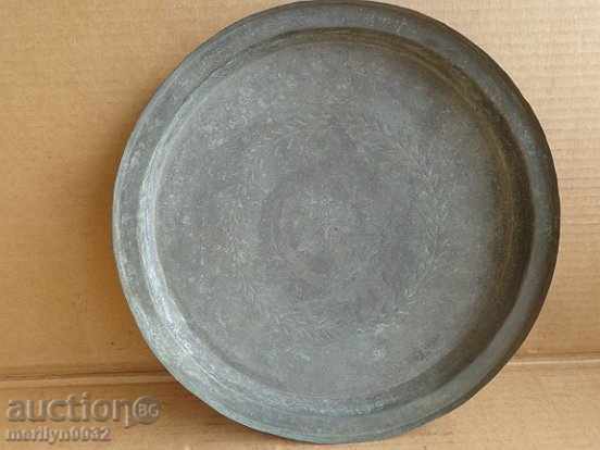 Old copper tray, sahane, baker, tray, tray - 6 Old copper tray, sahane, baker, tray, tray - 6